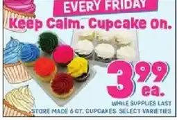 Jewel-Osco Store Made 6 Ct. Cupcakes offer