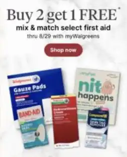 Walgreens Walgreens Gauze Pads offer