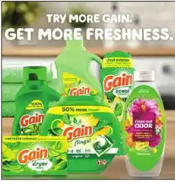 Jewel-Osco Gain try more gain get more freshness offer