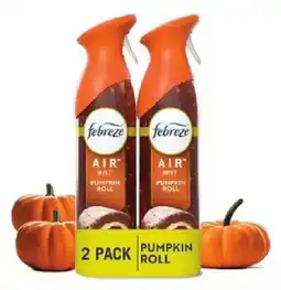 Jewel-Osco Febreze air mist pumpkin roll offer