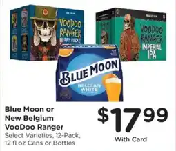 Kroger Blue Moon or New Belgium VooDoo Ranger offer