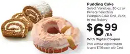 Kroger Pudding Cake offer