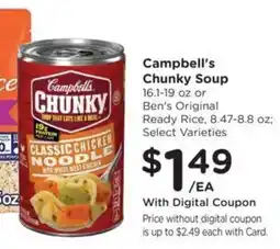 Kroger Campbell's Chunky Soup offer