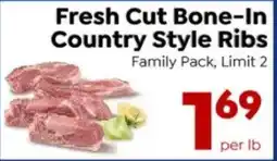 Save a Lot Fresh Cut Bone-In Country Style Ribs offer
