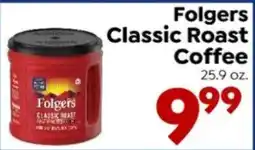 Save a Lot Folgers classic roast coffee offer