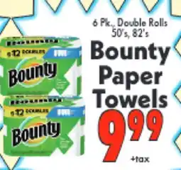 Marino's Supermarket Bounty Paper Towels offer