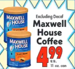 Marino's Supermarket Maxwell House Coffee offer