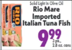 Marino's Supermarket Rio Mare Imported Italian Tuna Fish offer