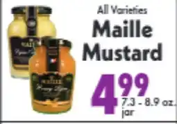 Marino's Supermarket Maille Mustard offer
