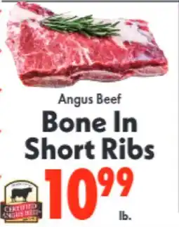 Marino's Supermarket Angus Beef Bone In Short Ribs offer