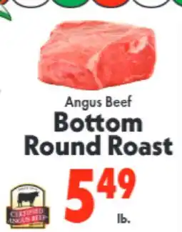 Marino's Supermarket Angus Beef Bottom Round Roast offer