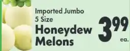 Marino's Supermarket Imported Jumbo 5 Size Honeydew Melons offer