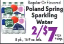 Marino's Supermarket Poland Spring Sparkling Water offer