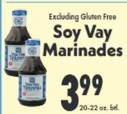 Marino's Supermarket Soy Vay Marinades offer