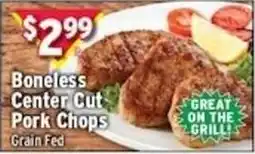 Met Foodmarkets Boneless Center Cut Pork Chops offer