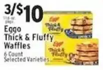 Met Foodmarkets Eggo Thick & Fluffy Waffles offer