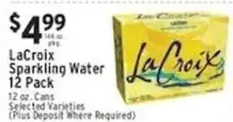 Met Foodmarkets LaCroix Sparkling Water offer