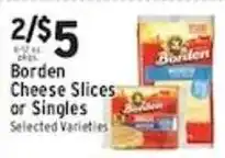 Met Foodmarkets Borden Cheese Slices or Singles offer