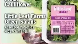 Met Foodmarkets Little Leaf Farms Green Salads offer