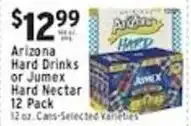 Met Foodmarkets Arizona Hard Drinks or Jumex Hard Nectar offer