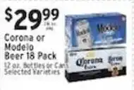 Met Foodmarkets Corona or Modelo Beer offer