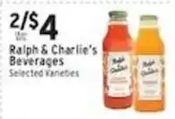 Met Foodmarkets Ralph & Charlie's Beverages offer