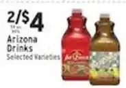 Met Foodmarkets Arizona Drinks Selected Varieties offer