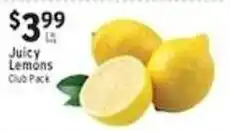Met Foodmarkets Juicy Lemons Club Pack offer