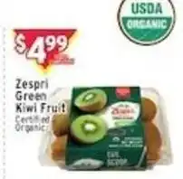 Zespri green kiwi fruit