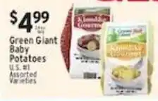 Met Foodmarkets Green Giant baby potatoes offer