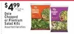 Met Foodmarkets Dole chopped or premium salad kits offer