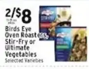 Met Foodmarkets Birds Eye Oven Roasters, Stir-Fry or Ultimate Vegetables offer