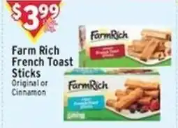 Met Foodmarkets Farm Rich French Toast Sticks offer