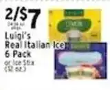 Met Foodmarkets Luigi's Real Italian Ice offer
