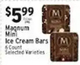 Met Foodmarkets Magnum mini ice cream bars offer