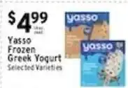 Met Foodmarkets Yasso Frozen Greek Yogurt offer