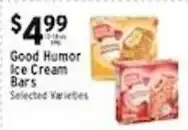 Met Foodmarkets Good Humor Ice Cream Bars offer