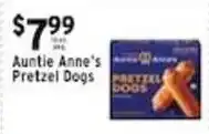 Met Foodmarkets Auntie Anne's Pretzel Dogs offer