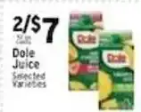 Met Foodmarkets Dole Juice offer