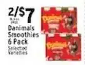 Met Foodmarkets Danimals Smoothies offer