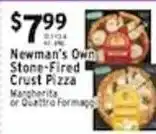 Met Foodmarkets Newman's Own Stone-Fired Crust Pizza offer