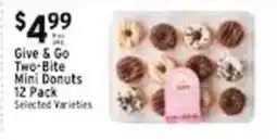Met Foodmarkets Give & Go Two-Bite Mini Donuts offer