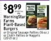Met Foodmarkets Morningstar Farms Plant-Based Burgers offer