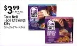 Met Foodmarkets Taco Bell Taco Cravings Kits offer