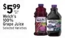 Met Foodmarkets Welch's grape juice offer