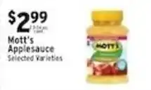 Met Foodmarkets Mott's Applesauce offer