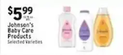 Met Foodmarkets Johnson's Baby Care Products offer