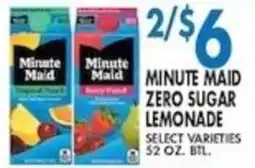 Compare Foods Minute Maid zero sugar lemonade offer