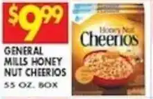 Compare Foods General Mills Honey Nut Cheerios offer