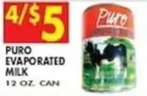Compare Foods Puro evaporated milk offer